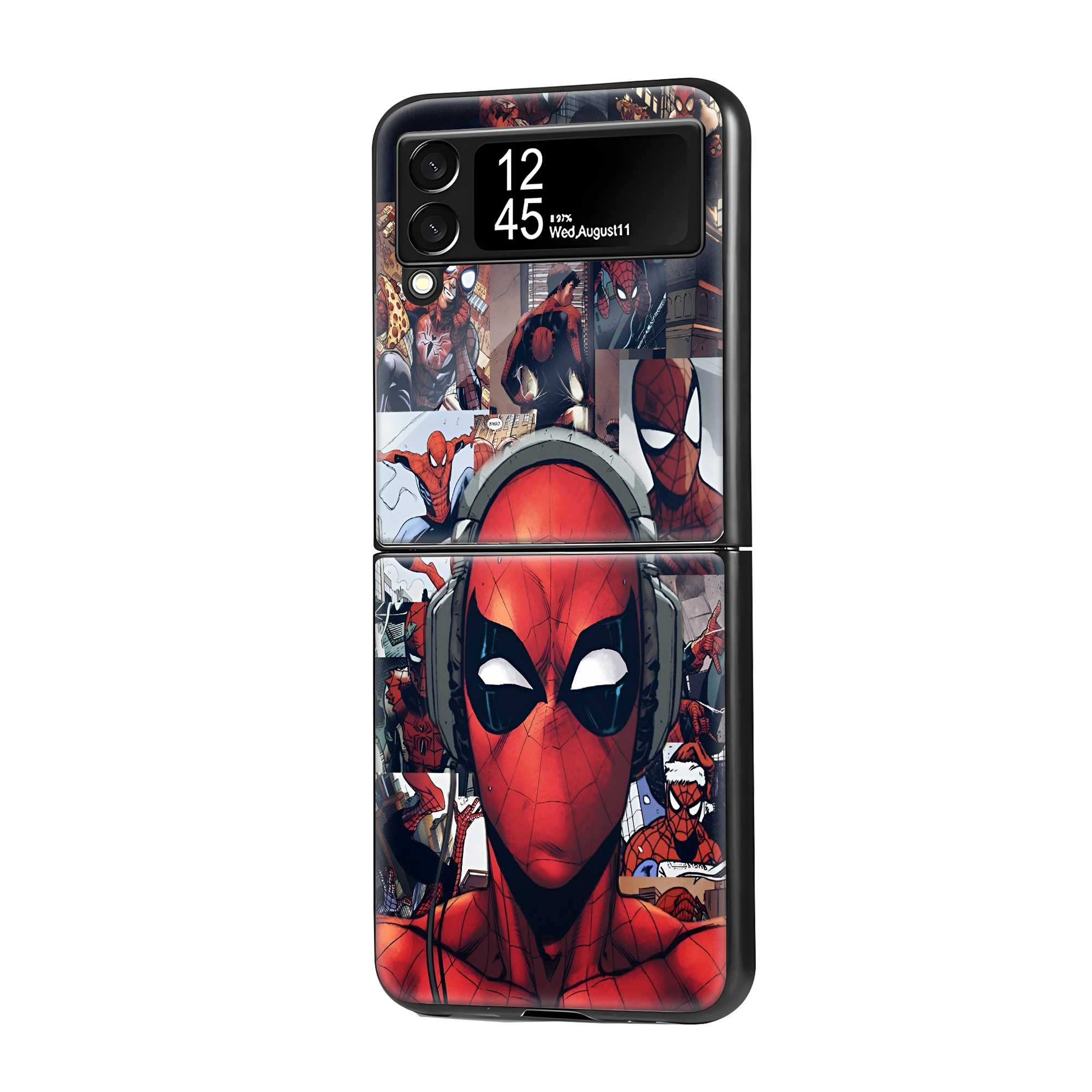 Spider Beats Samsung Z Flip Glass Case