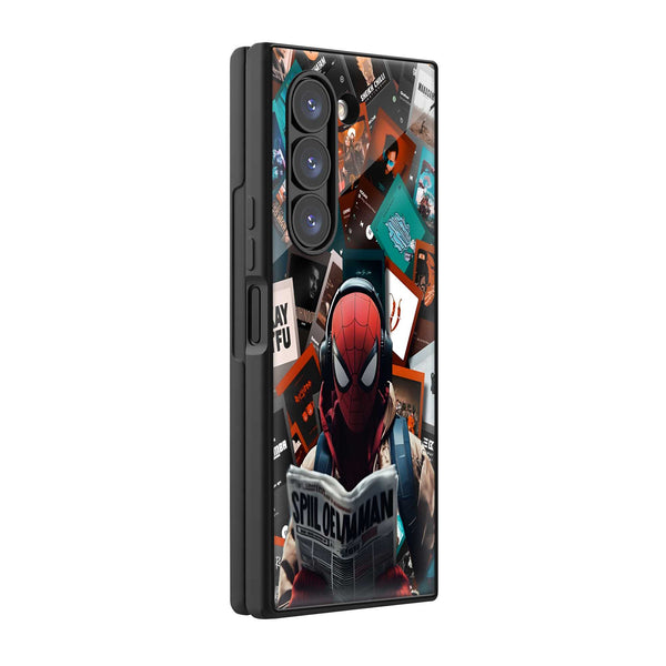 Spider Tunes Samsung Z Fold Glass Case