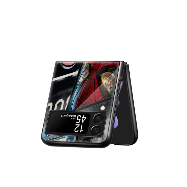 Spider Vision Samsung Z Flip Glass Case