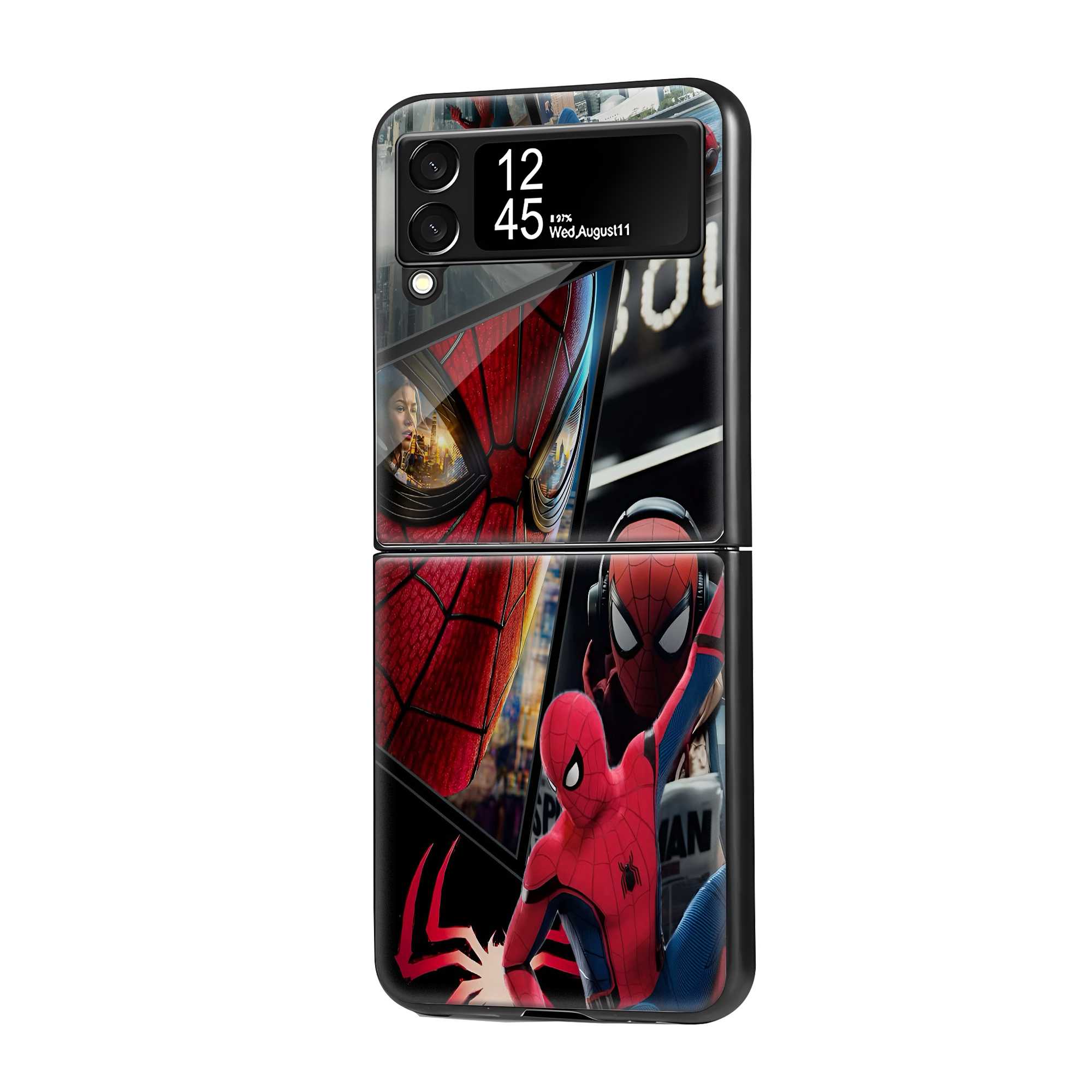 Spider Vision Samsung Z Flip Glass Case