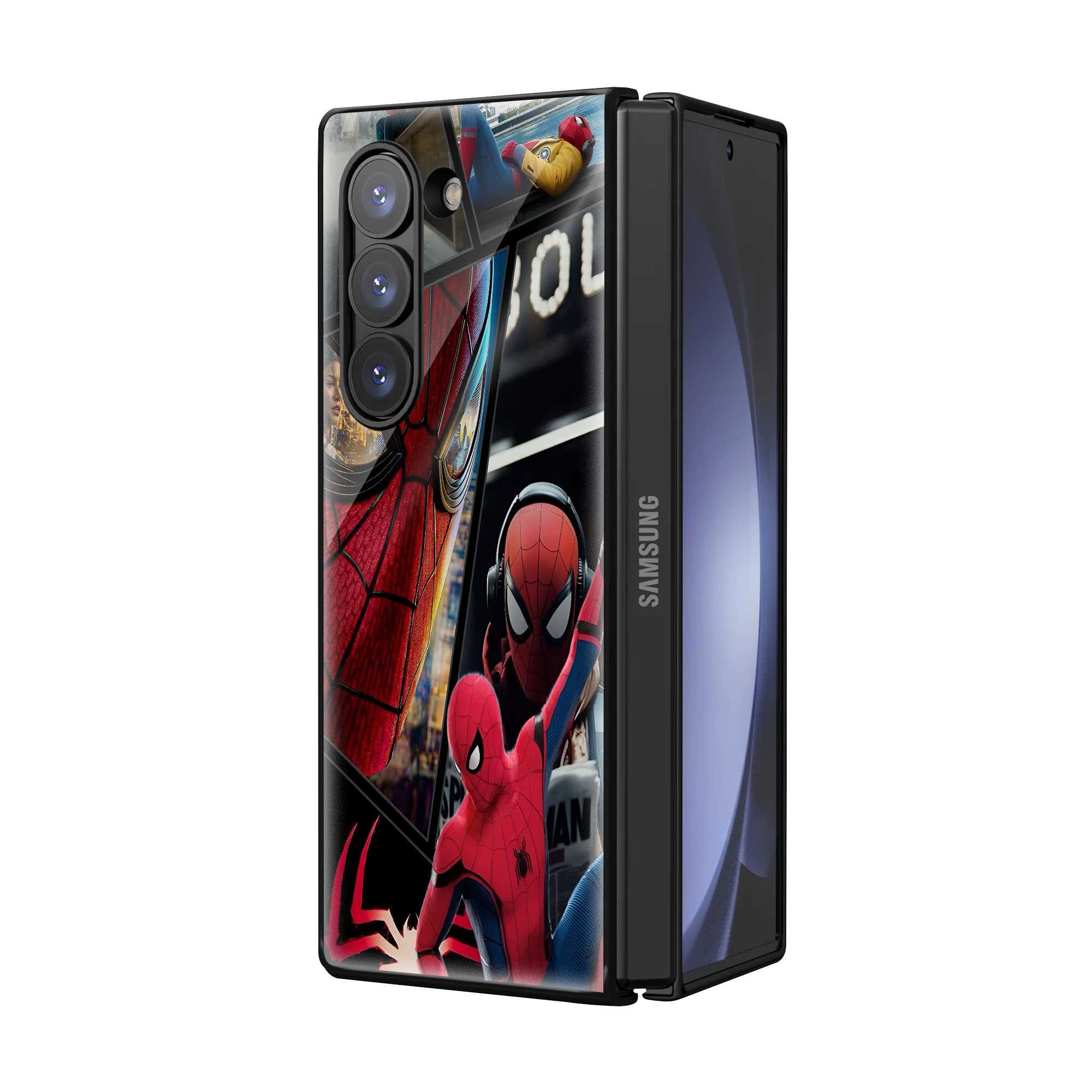 Spider Vision Samsung Z Fold Glass Case