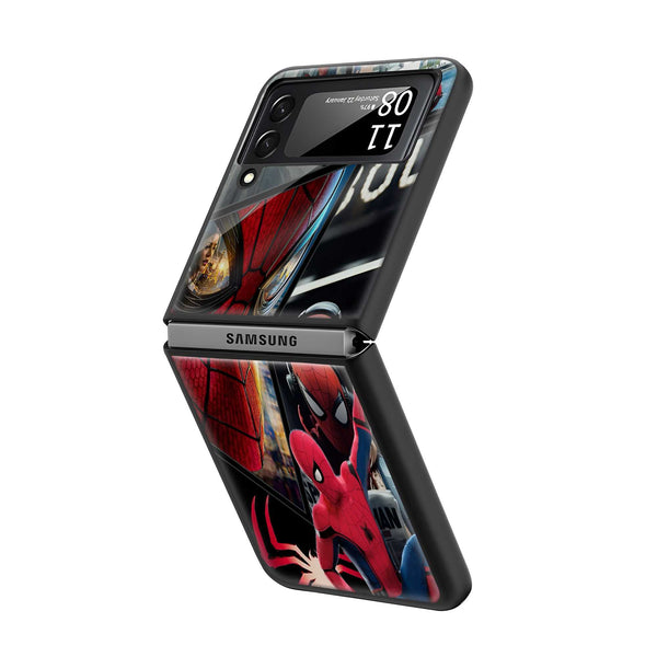 Spider Vision Samsung Z Flip Glass Case