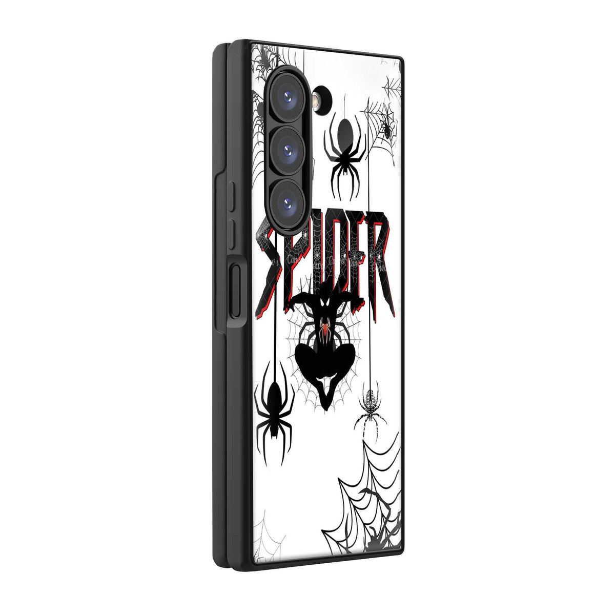 Spider Web Legacy Samsung Z Fold Glass Case