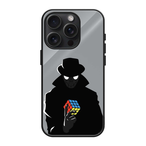 Spiderman Noir Glass Case