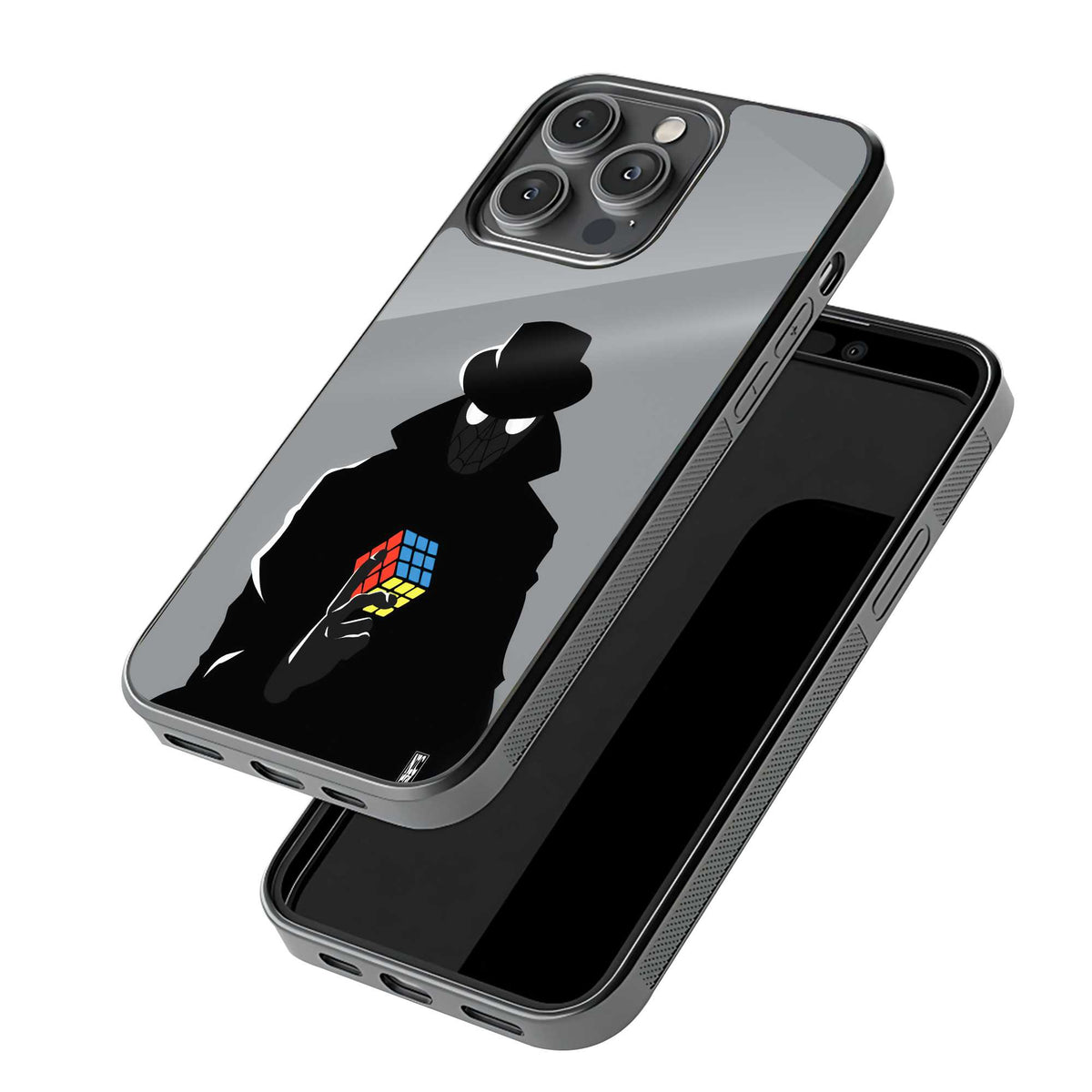 Spiderman Noir Glass Case