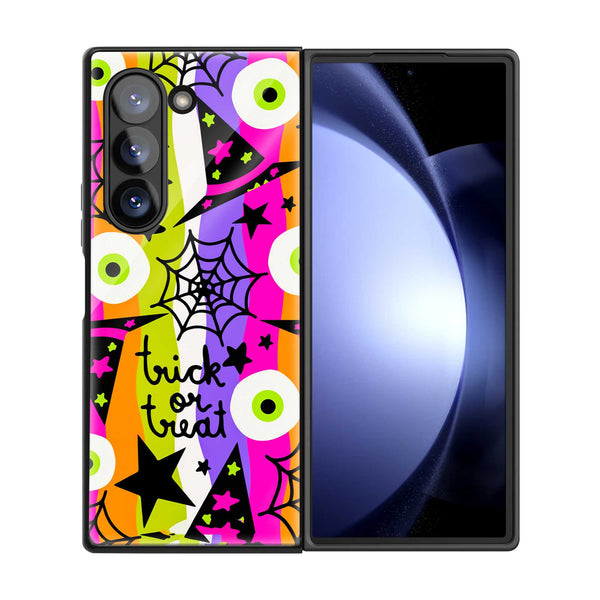 Spooky Candy Pop Samsung Z Fold Glass Case