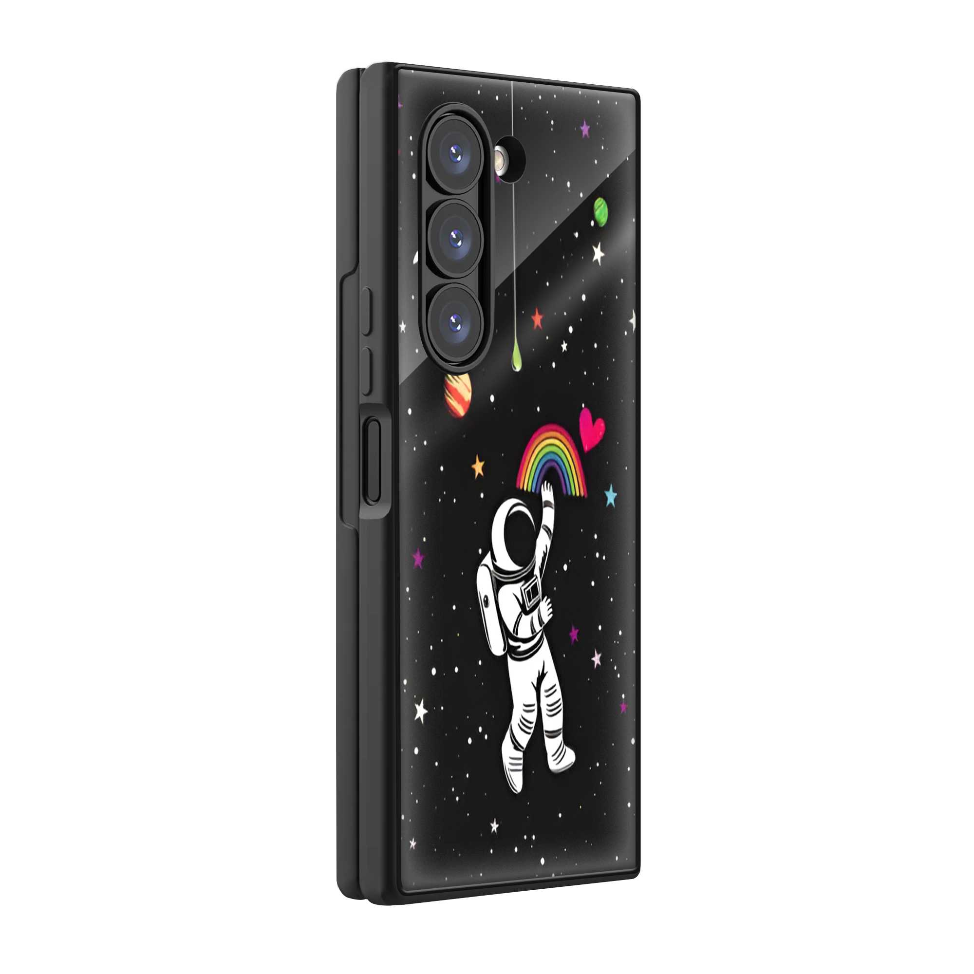 Star Chaser Samsung Z Fold Glass Case