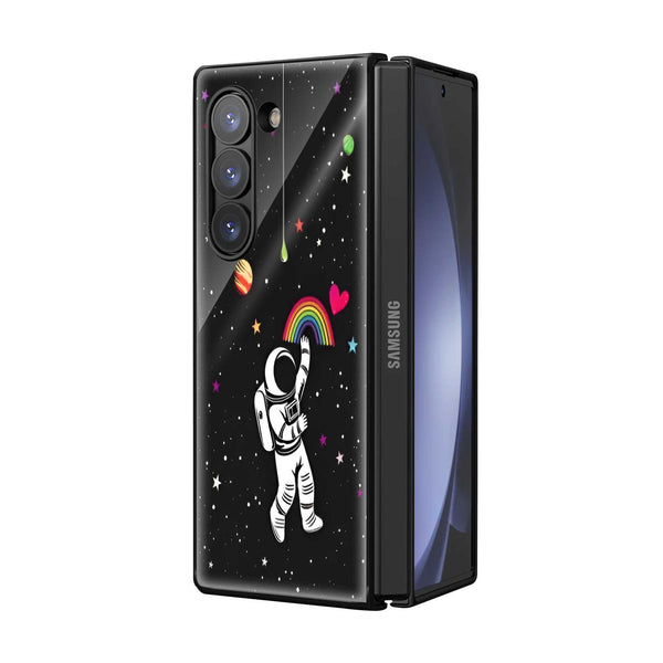 Star Chaser Samsung Z Fold Glass Case