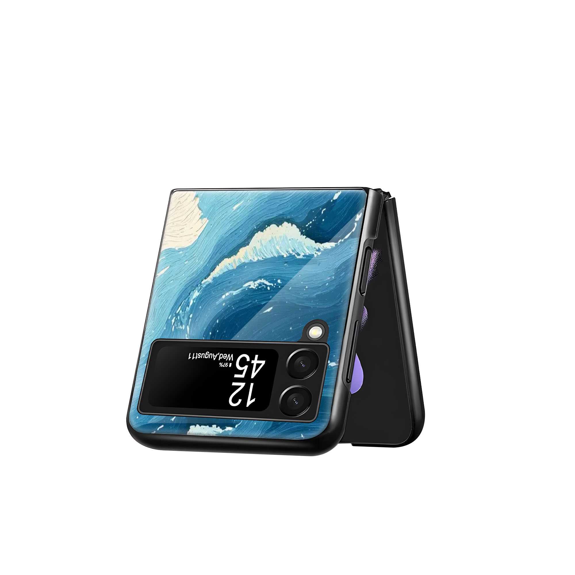 Starfish Bay Samsung Z Flip Glass Case