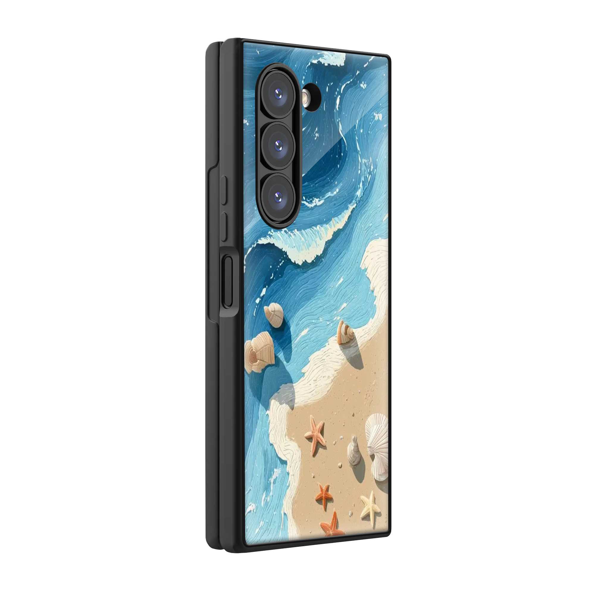 Starfish Bay Samsung Z Fold Glass Case