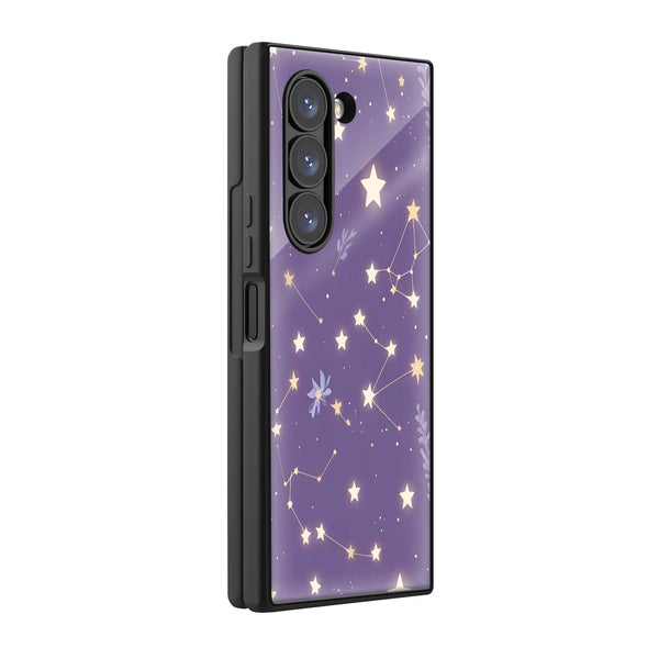 Starlit Dreams Samsung Z Fold Glass Case