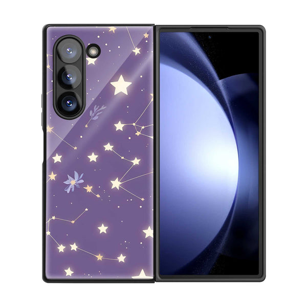Starlit Dreams Samsung Z Fold Glass Case
