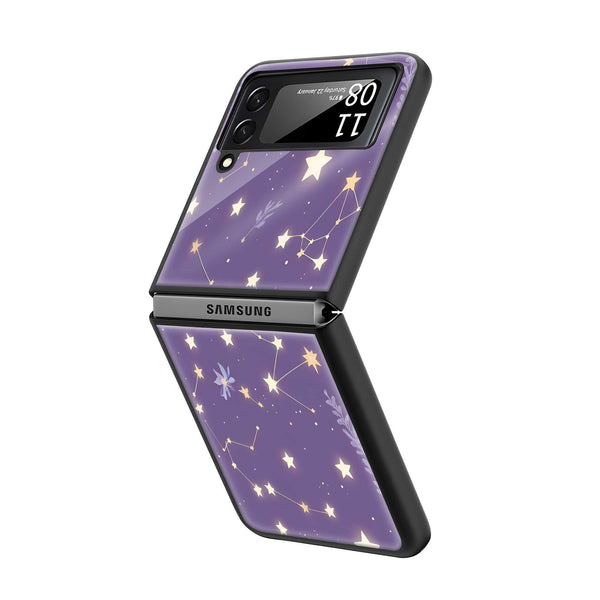 Starlit Dreams Samsung Z Flip Glass Case