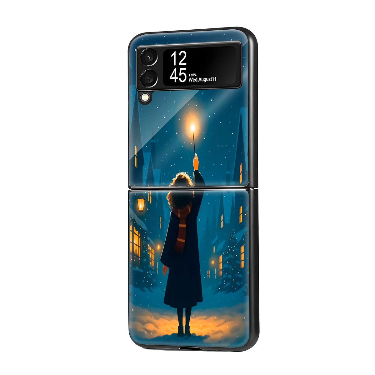 Starlit Wishes Samsung Z Flip Glass Case