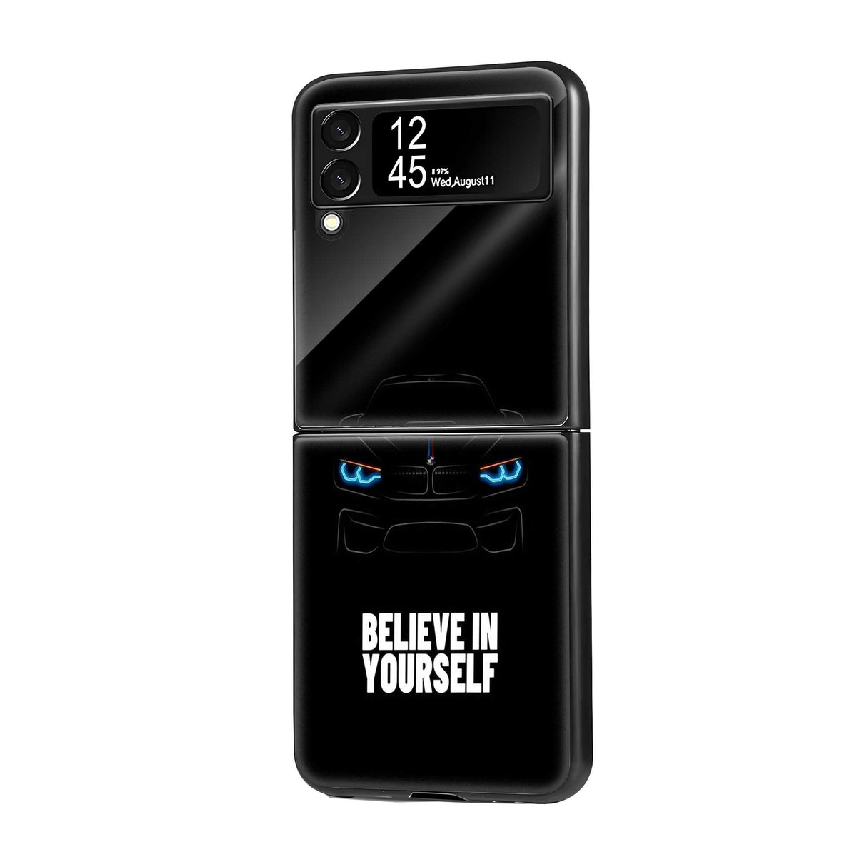 Stealth BMW Samsung Z Flip Glass Case
