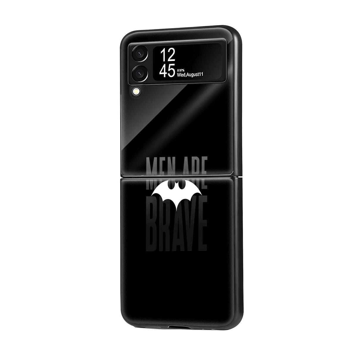 Stealth Bat Samsung Z Flip Glass Case