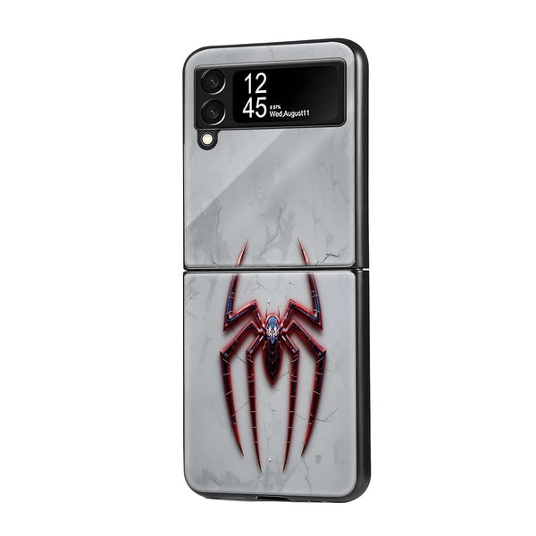 Stone-Cold Spider Samsung Z Flip Glass Case