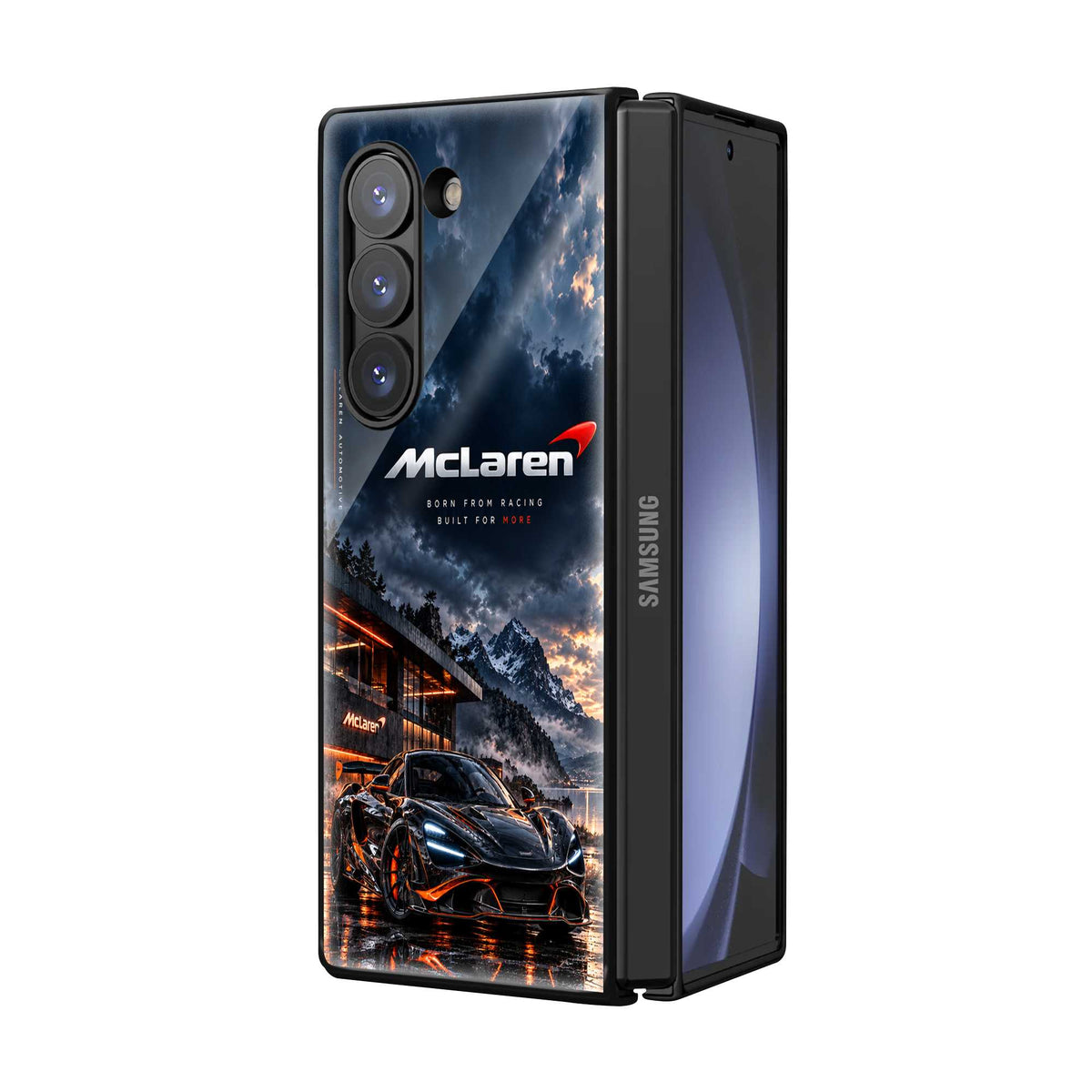 Storm Drive Samsung Z Fold Glass Case