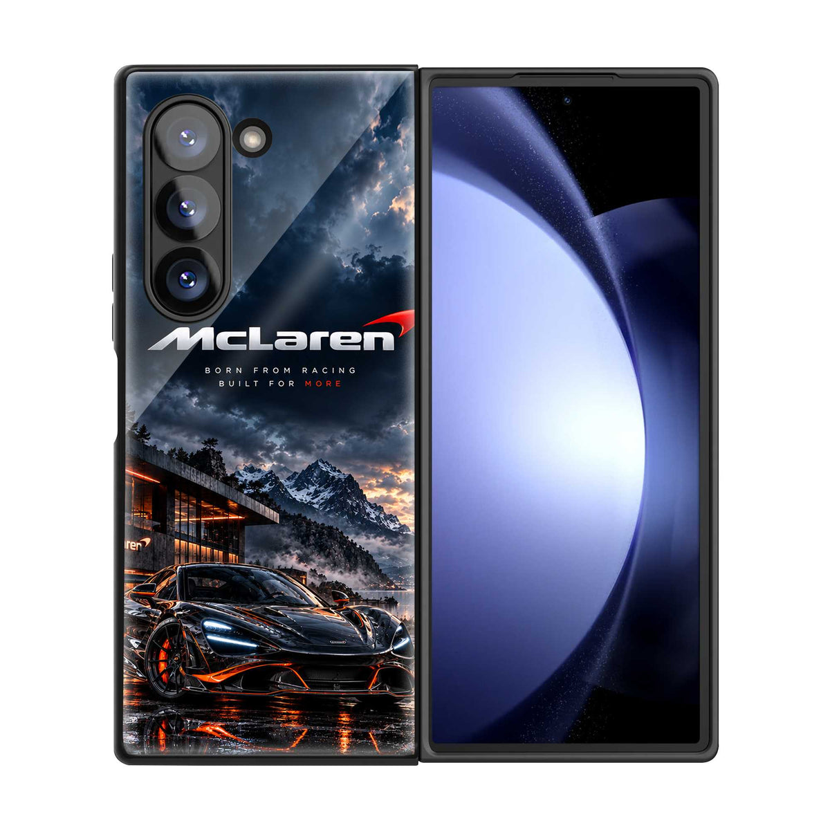 Storm Drive Samsung Z Fold Glass Case