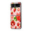 Strawberry Delight Samsung Z Flip Glass Case
