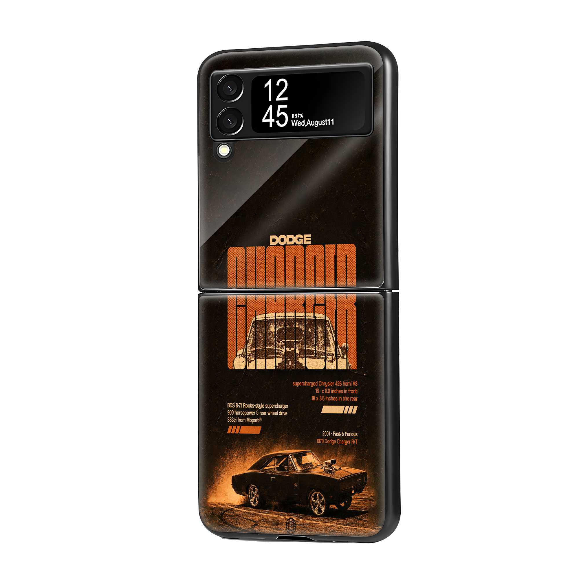 Street Monster Samsung Z Flip Glass Case