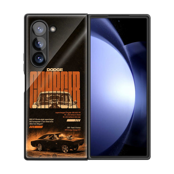 Street Monster Samsung Z Fold Glass Case