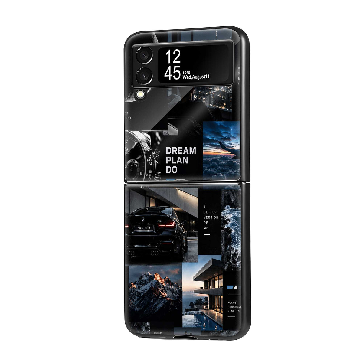 Success Mode Samsung Z Flip Glass Case