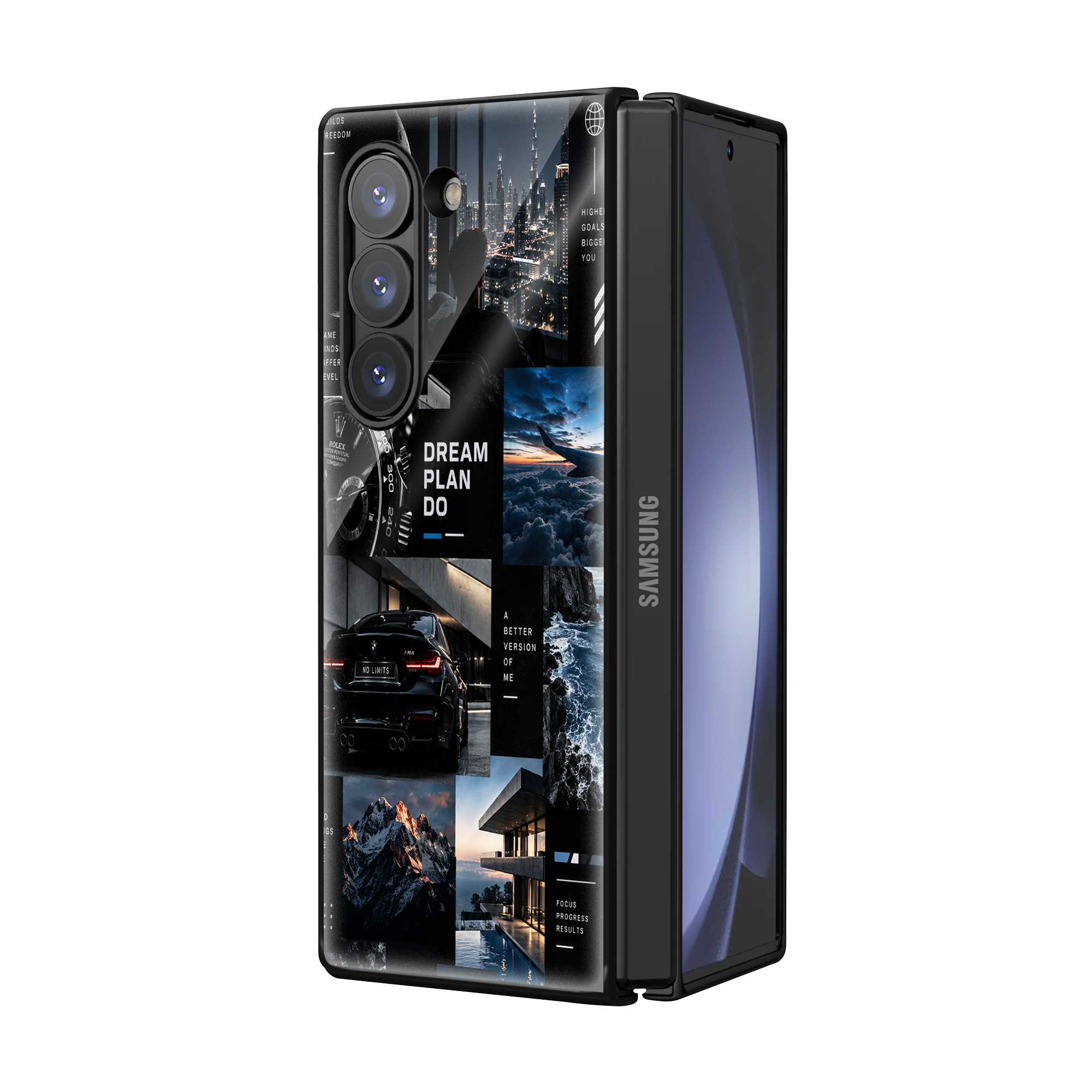 Success Mode Samsung Z Fold Glass Case Secondary image
