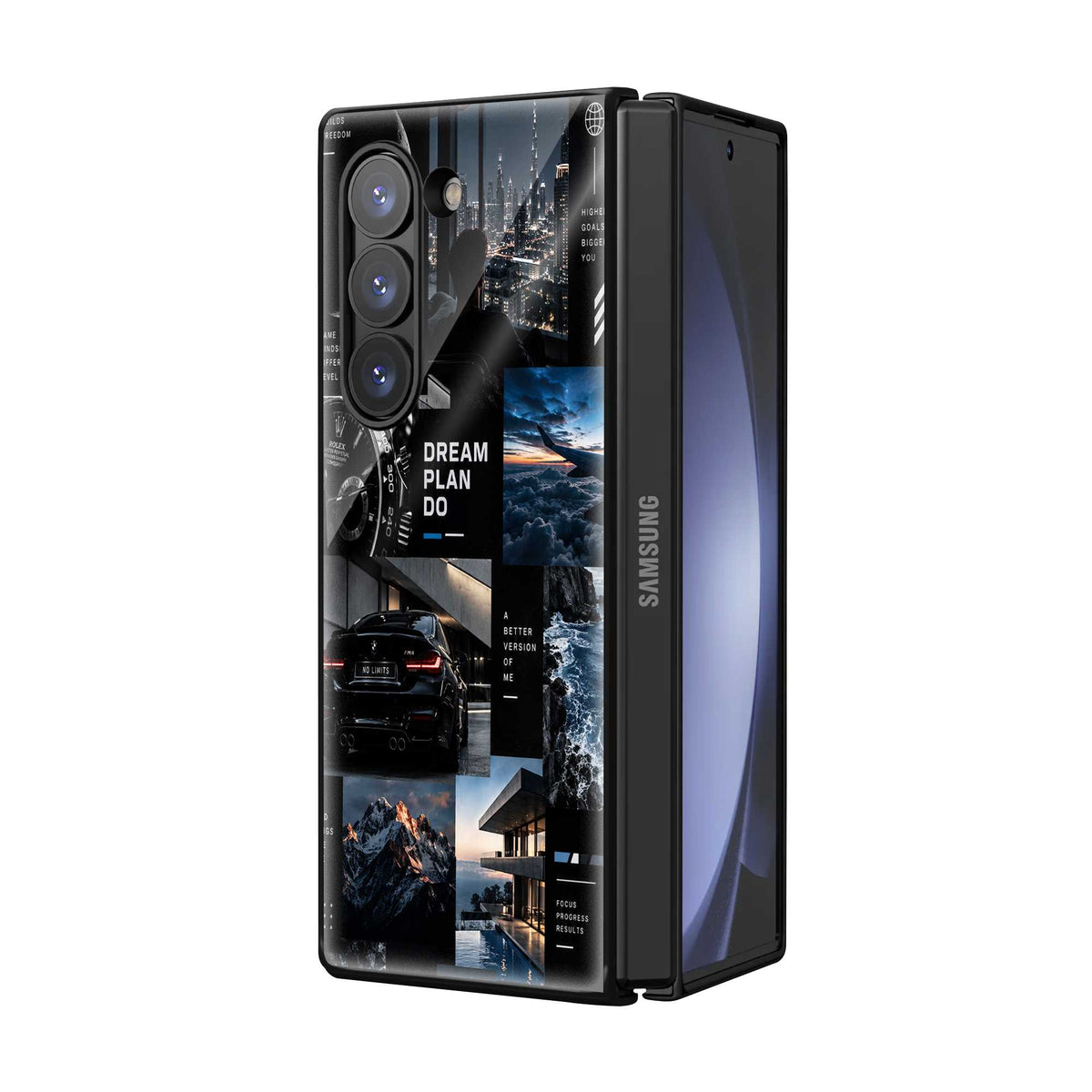 Success Mode Samsung Z Fold Glass Case