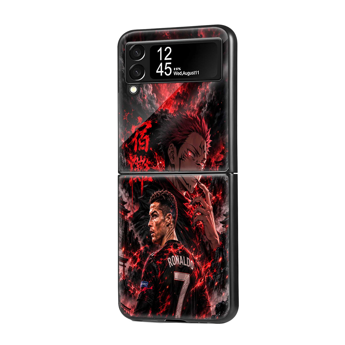 Sukuna Blood Moon Samsung Z Flip Glass Case