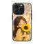 Sunflower Sweetheart Glass Case