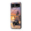Sunset Stallion Samsung Z Flip Glass Case