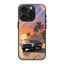 Sunset Stallion Glass Case