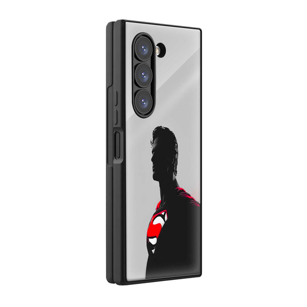 Superman Samsung Z Fold Glass Case