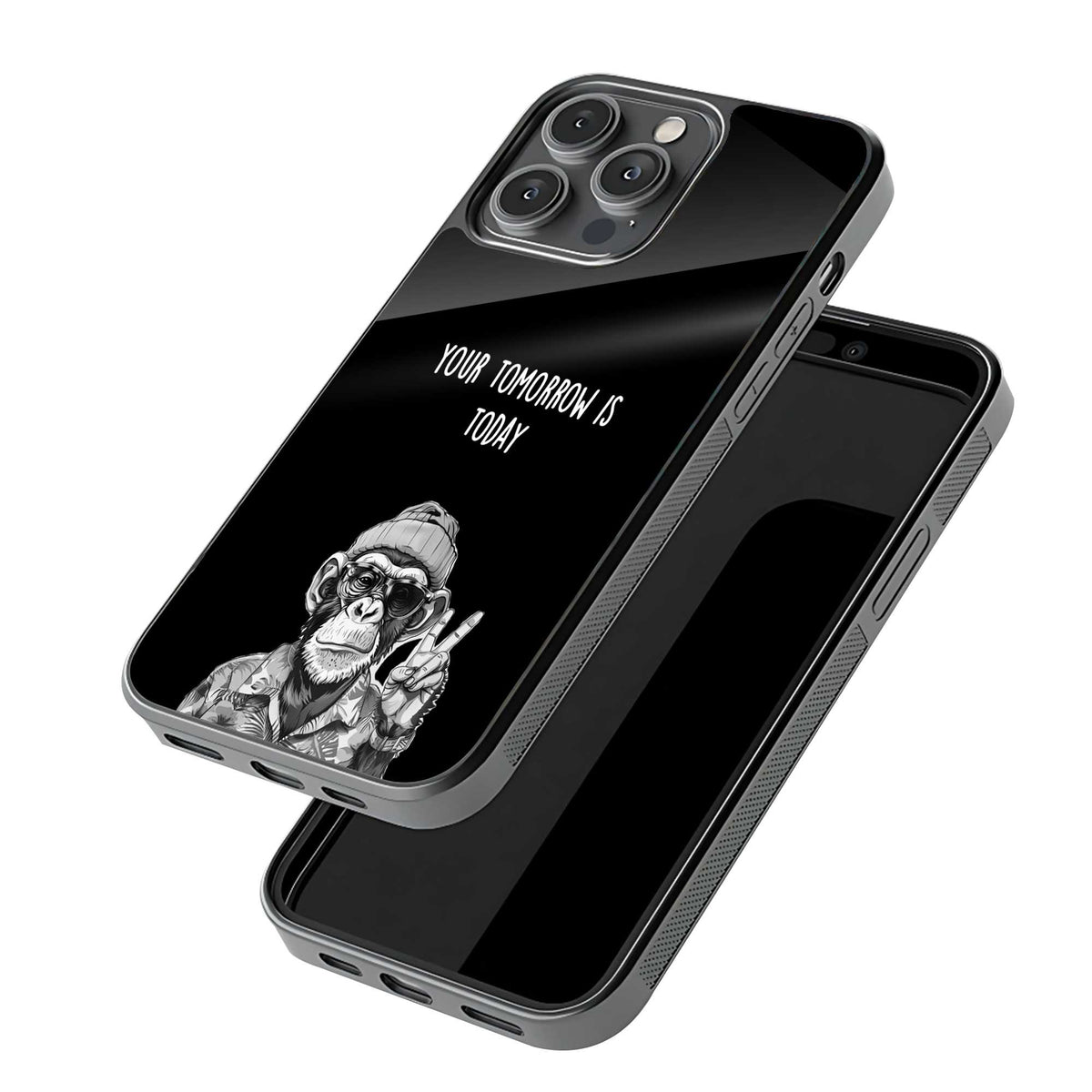 Swag Monkey Glass Case