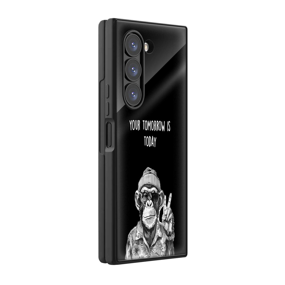 Swag Monkey Samsung Z Fold Glass Case