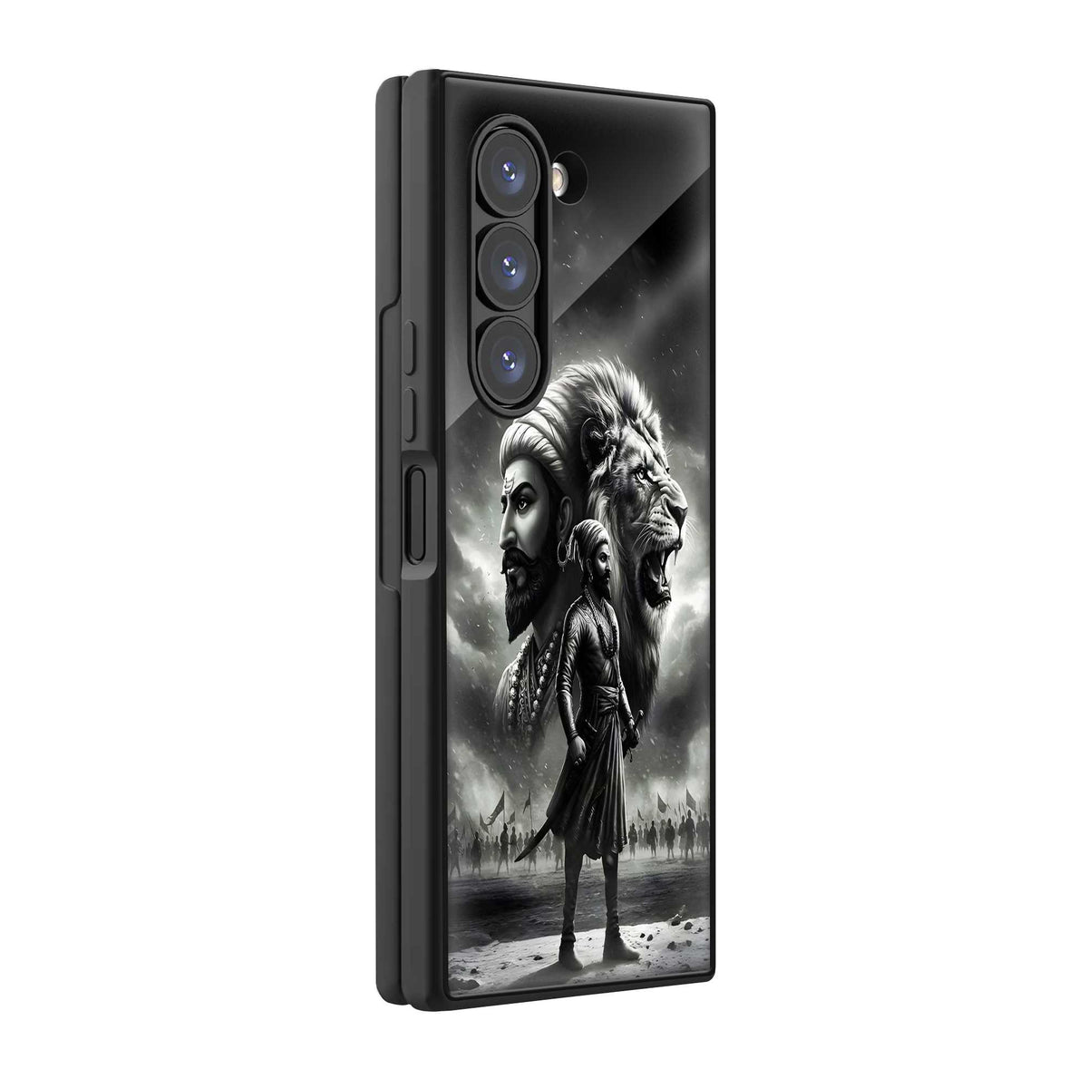 Swarajya Samsung Z Fold Glass Case Main image