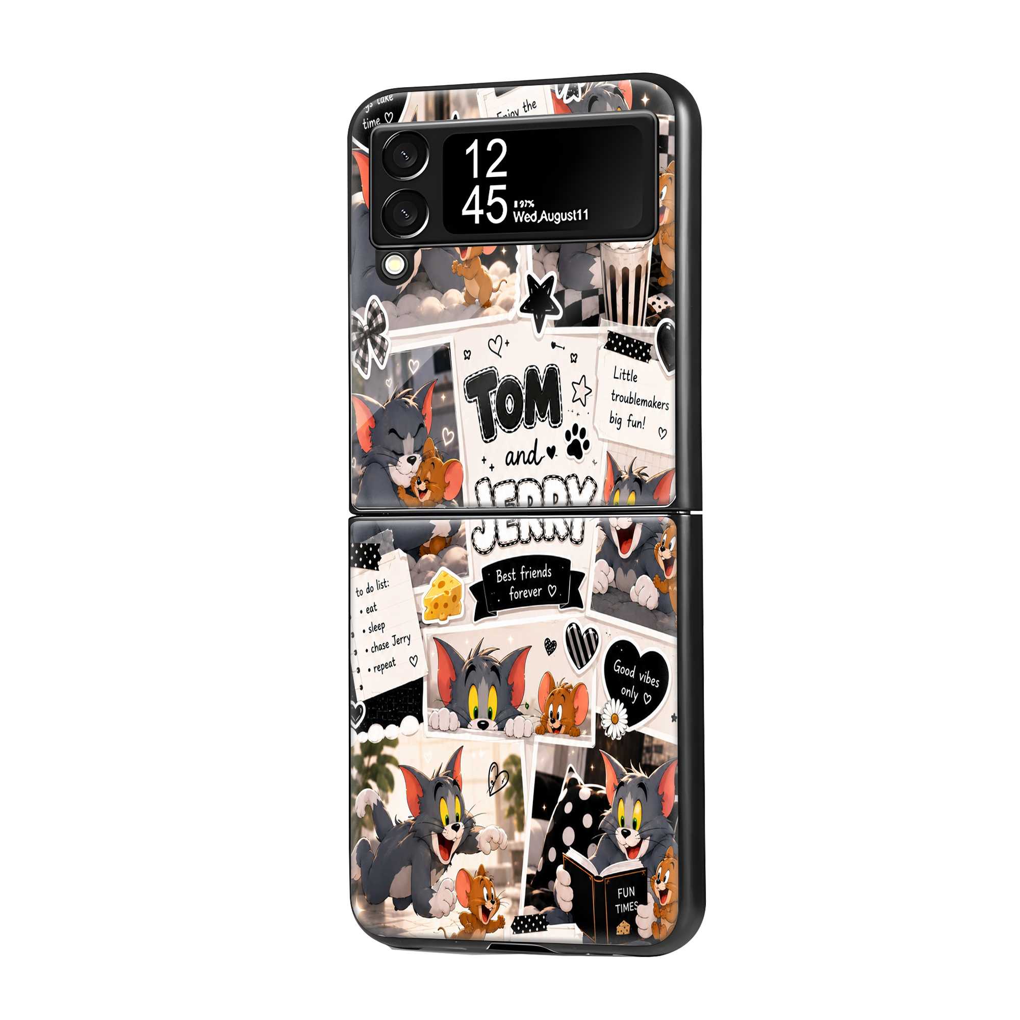Sweet Bond Samsung Z Flip Glass Case