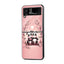 Sweet Panda Love Samsung Z Flip Glass Case
