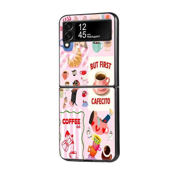 Sweet Treats Samsung Z Flip Glass Case