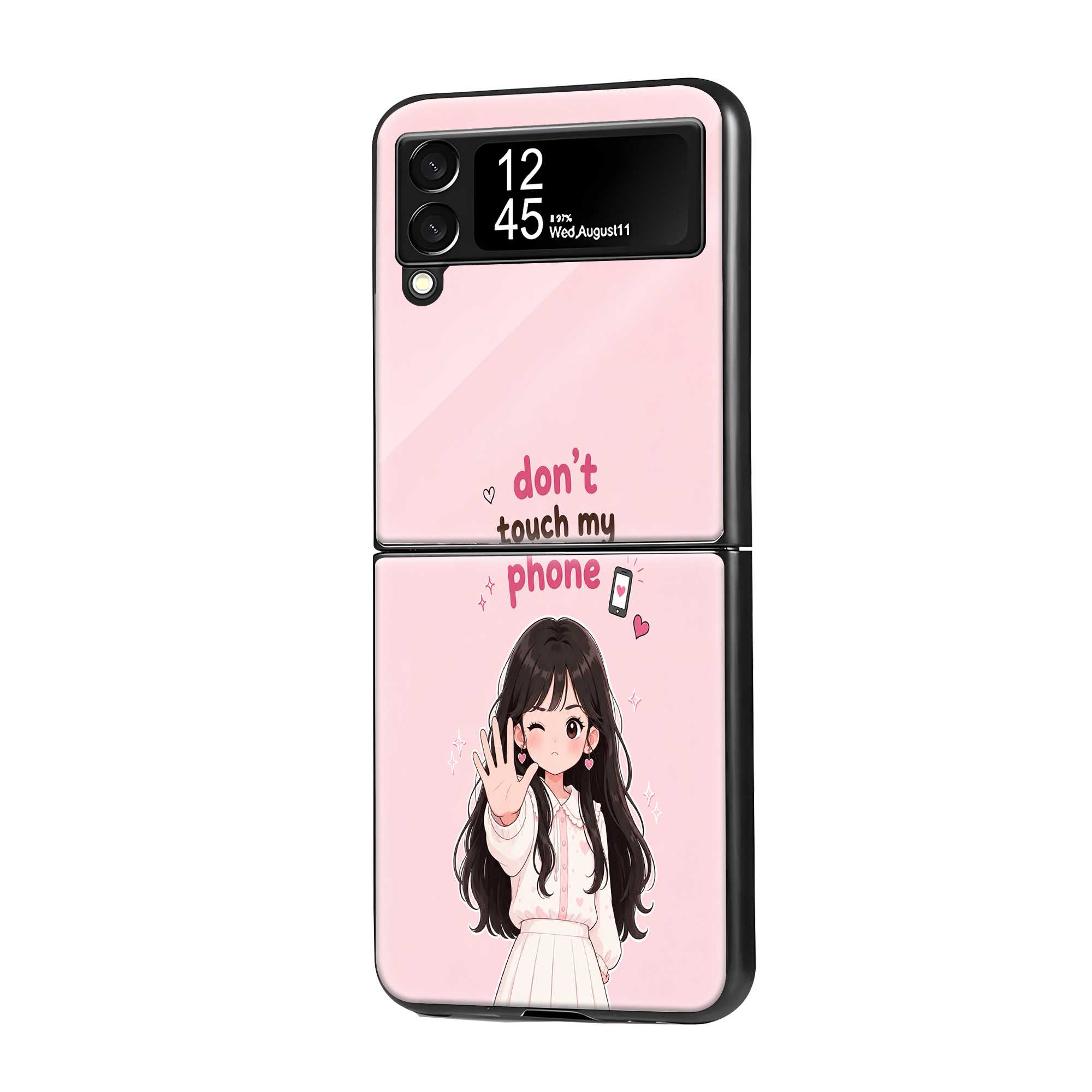 Sweet Warner Samsung Z Flip Glass Case