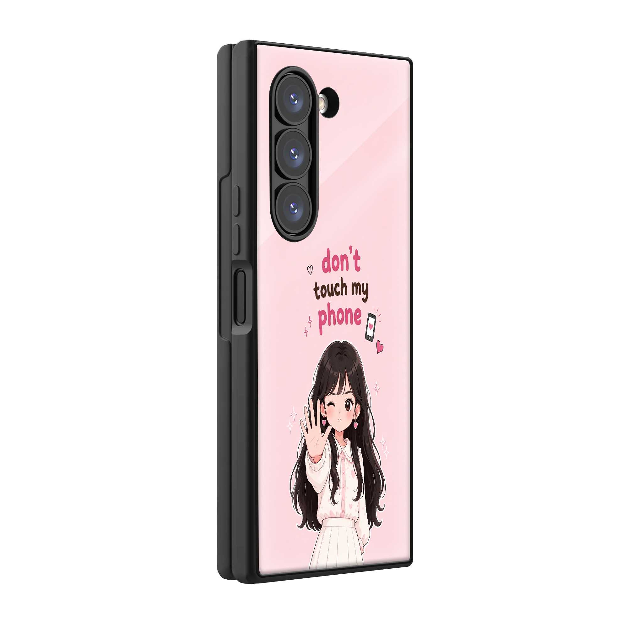 Sweet Warner Samsung Z Fold Glass Case
