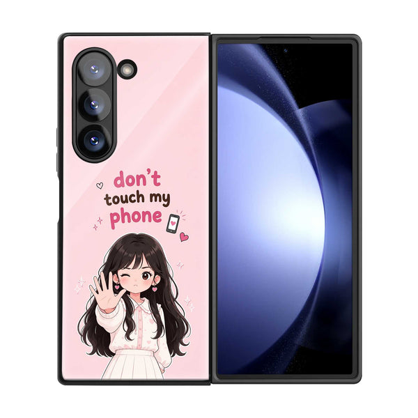 Sweet Warner Samsung Z Fold Glass Case