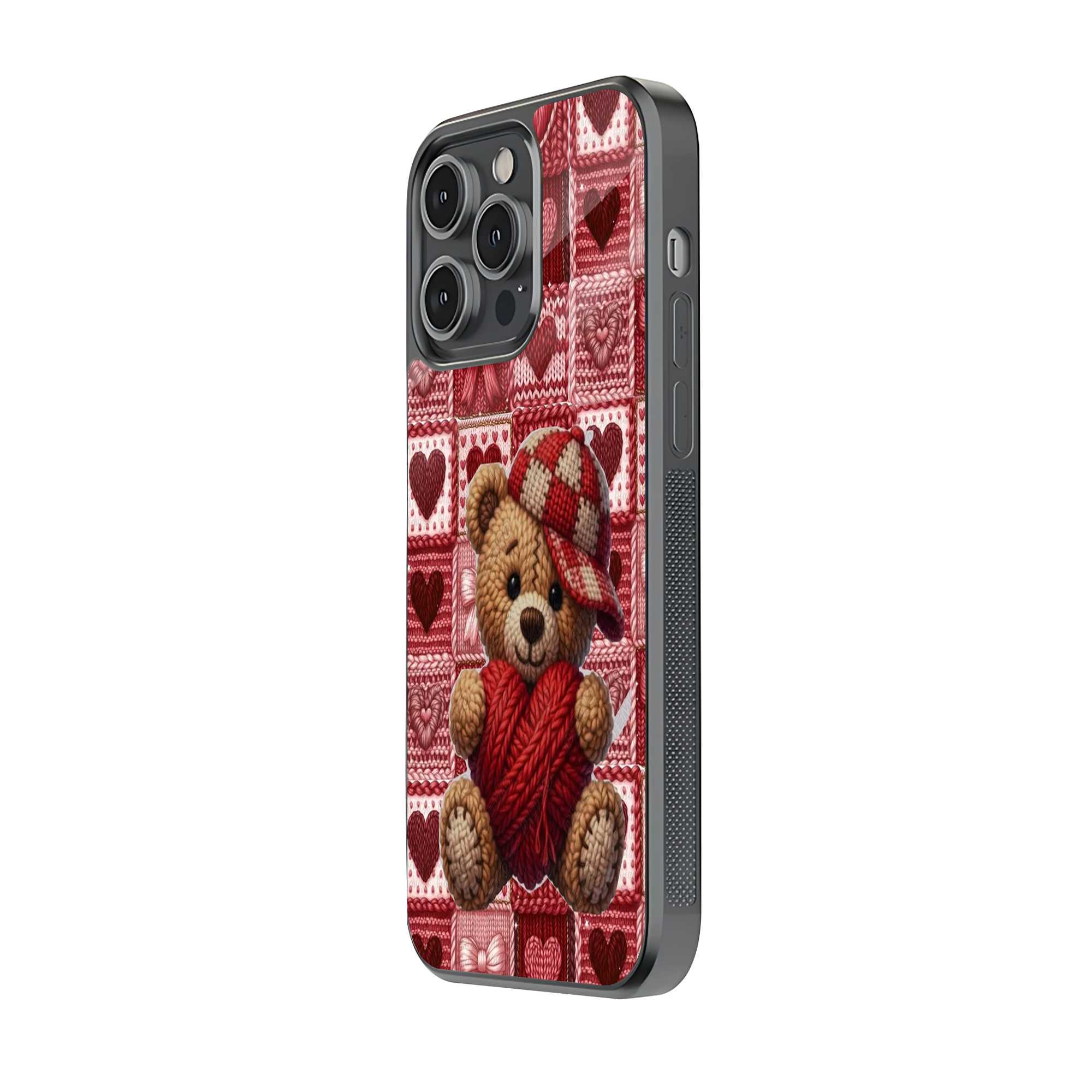 Teddy Hugs Glass Case Secondary image
