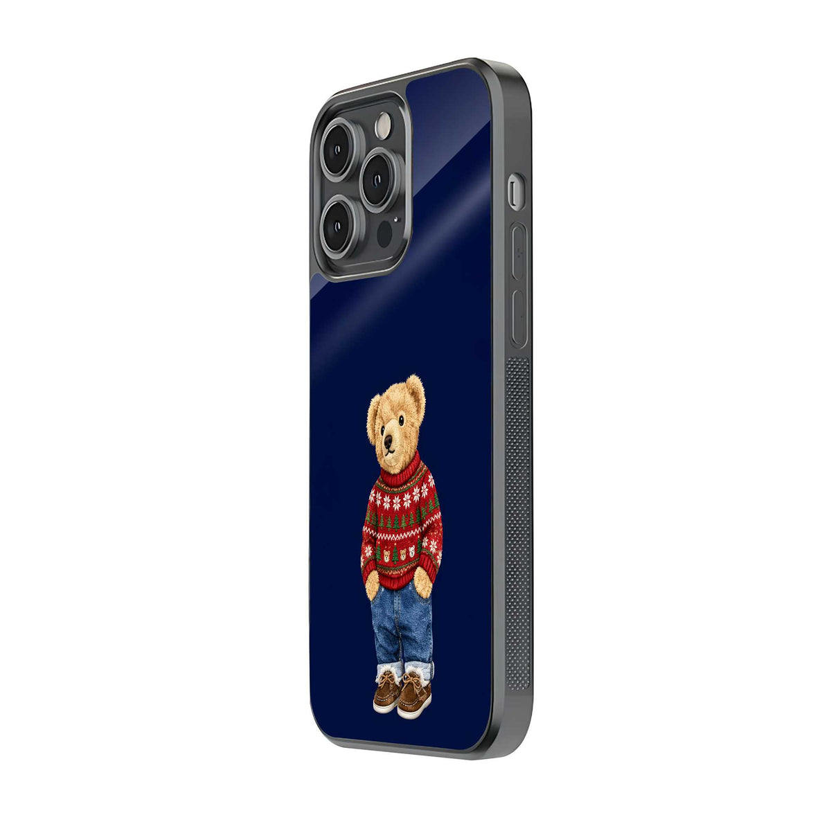 Teddy Season Glass Case