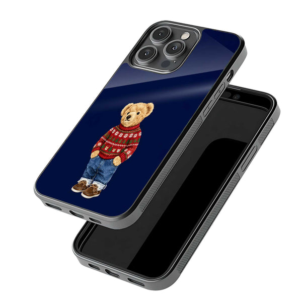 Teddy Season Glass Case