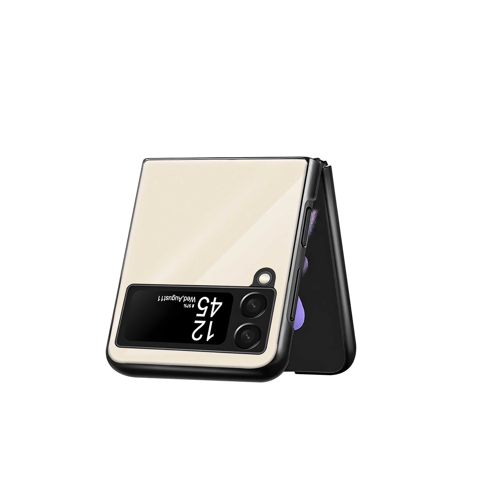 Temple View Samsung Z Flip Glass Case