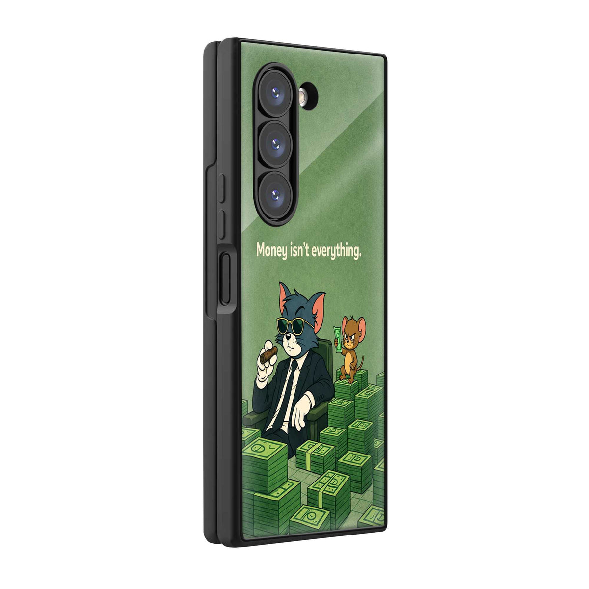 The Cartoon Cartel Samsung Z Fold Glass Case