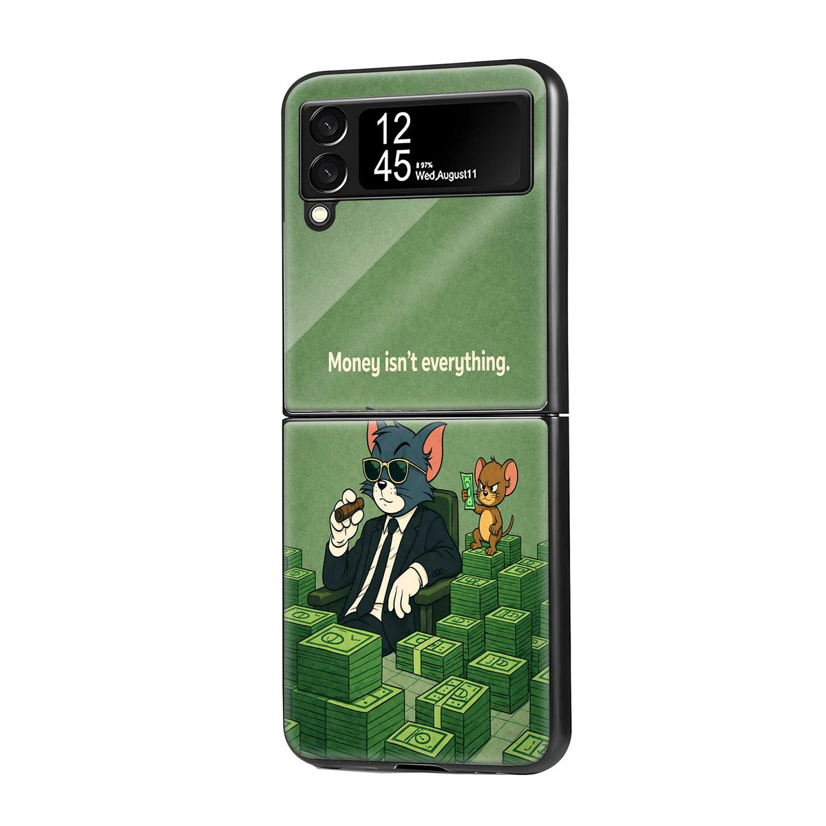 The Cartoon Cartel Samsung Z Flip Glass Case