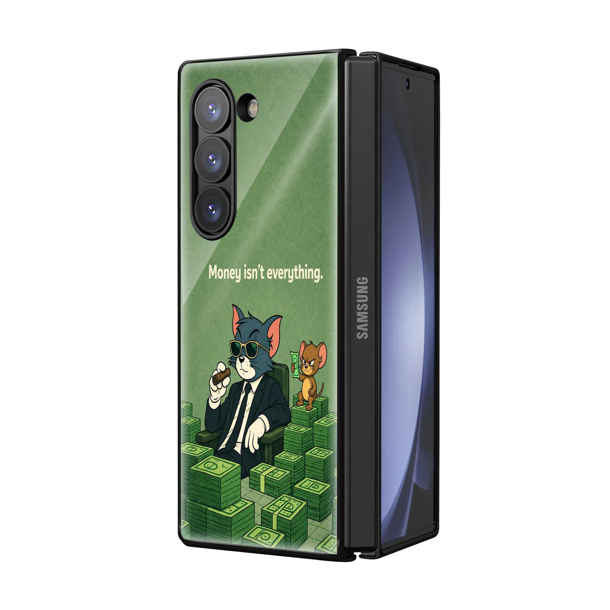 The Cartoon Cartel Samsung Z Fold Glass Case
